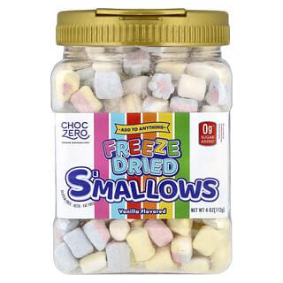 ChocZero‏, סוכריות חלבון מיובשות בהקפאה, וניל, 112 גרם (4 אונקיות)