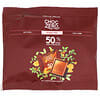 50% Cocoa Dark Chocolate Squares, Sugar Free, 10 Pieces, 3.5 oz (100 g)