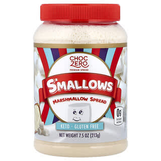 ChocZero, S'Mallow, зефирный спред, 213 г (7,5 унции)