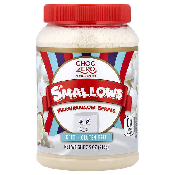 ChocZero, S'Mallows, Marshmallow Ezmesi, 213 g (7,5 oz)
