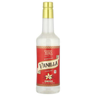 ChocZero, Vanilla Flavoring Syrup, Vanillegeschmacksirup, 750 ml (25,4 fl. oz.)