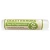 100% Natural Lip Balm, Pear & Peppermint, 0.15 oz (4.4 ml)