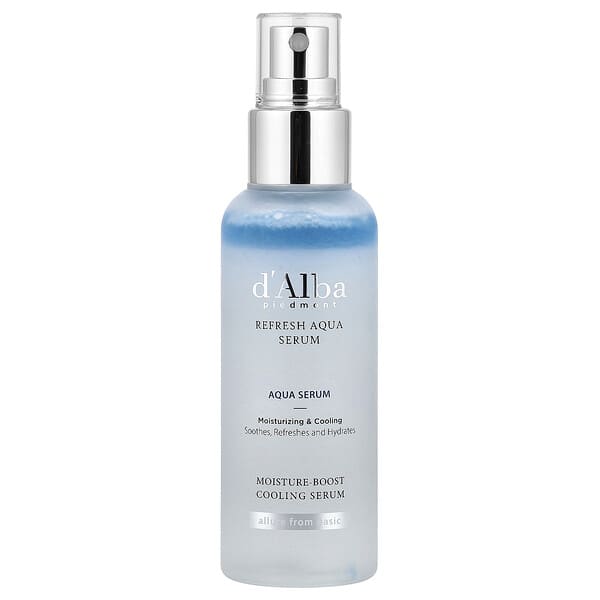 d'Alba, Refresh Aqua Serum, 3.38 fl oz (100 ml)