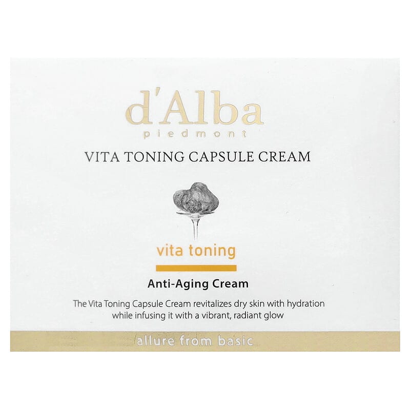 Vita Toning Capsule Cream, Anti-Aging Cream, 1.94 oz (55 g)