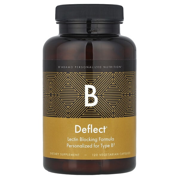 Deflect® B, Lectin Blocking Formula, 120 Vegetarian Capsules