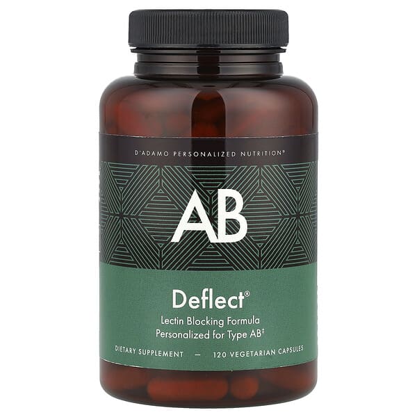 Deflect® AB, Lectin Blocking Formula, 120 Vegetarian Capsules