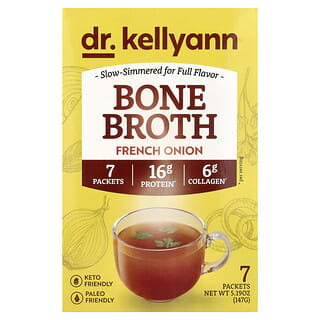 Dr. Kellyann, Bone Broth, French Onion, 7 Packets, 0.74 oz (21 g) Each