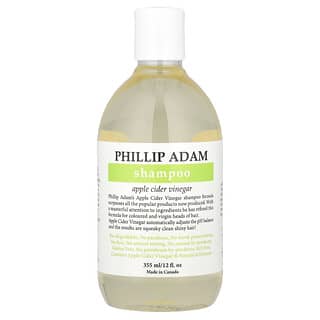 Phillip Adam, Šampon, jablečný ocet, 12 fl oz (355 ml)