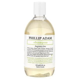 Phillip Adam, Shampoo, Fragrance Free, 12 fl oz (355 ml)