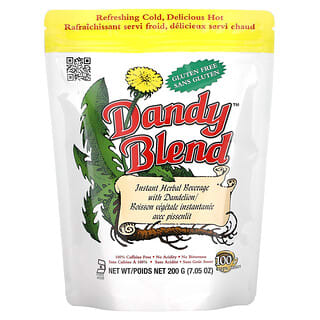Dandy Blend, растворимый травяной напиток с одуванчиком, без кофеина, 200 г (7,05 унции)