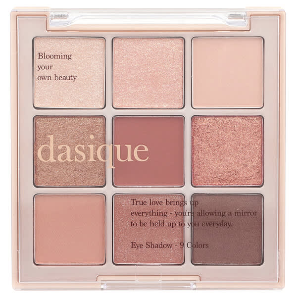 Dasique, 아이섀도 팔레트, 02 로즈 페탈, 1개