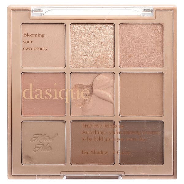 Dasique, 아이섀도 팔레트, 부드러운 견과류 24개, 1개