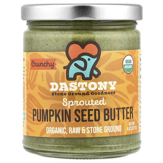 Dastony, Sprouted Pumpkin Seed Butter, Crunchy, 8 oz (227 g)