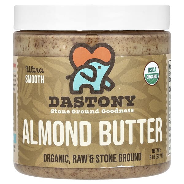 Dastony, Unt de migdale organic, ultra fin, 8 oz (227 g)