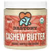 Organic Cashew Butter, Ultra Smooth, 8 oz (227 g)