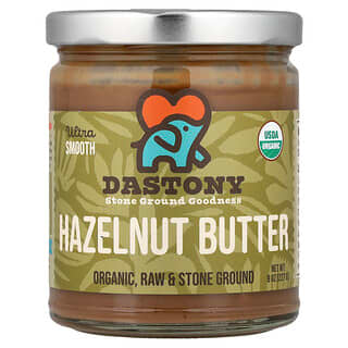 Dastony, Mantequilla de avellana orgánica, Ultrasuave, 227 g (8 oz)