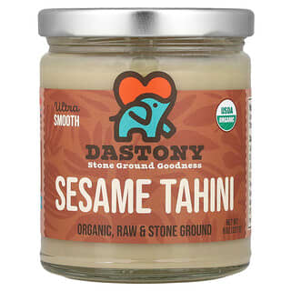 Dastony, Organic Sesame Tahini, Bio-Sesam-Tahini, ultra sanft, 227 g (8 oz.)