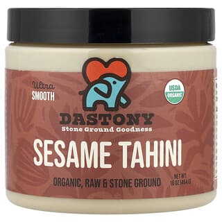 Dastony, Tahini al sesamo biologico, 454 g