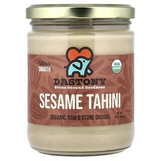 Dastony, Organic Sesame Tahini, Ultra Smooth, 16 oz (454 g)