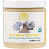 100% Organic, Cashew Butter, 8 oz (227 g)