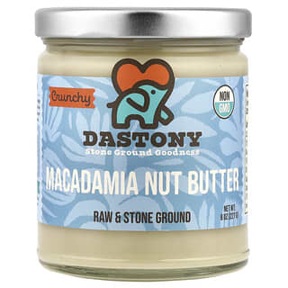 Dastony, Macadamia Nut Butter, Crunchy, 8 oz (227 g)