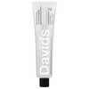 Davids, Pasta dental blanqueadora y antiplaca, Menta natural y carbón vegetal, 149 g (5,25 oz)