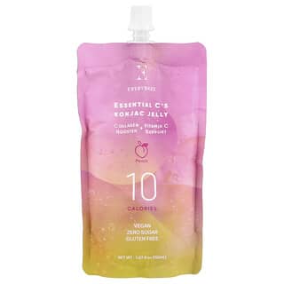 Everydaze, Essential C's Konjac Jelly, Peach, 5.07 fl oz (150 ml)