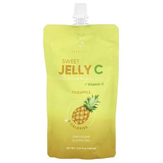 Everydaze, Sweet Jelly C, Plant Based Konjac Jelly Drink, Pineapple, 5.07 fl oz (150 ml)