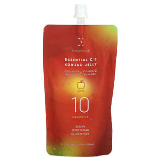 Everydaze, Essential C's Konjac Jelly Drink, Apple, 5.07 fl oz (150 ml)