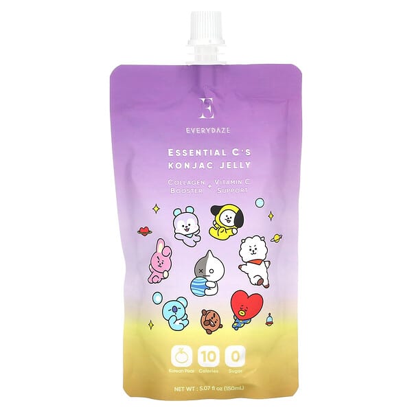 Essential C's Konjac Jelly, Korean Pear, 5.07 fl oz (150 ml)