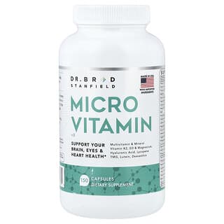 Dr. Brad, Micro Vitamin, Mikrovitamin, 150 Kapseln