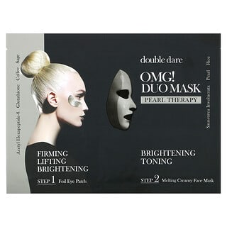 Double Dare, OMG! Duo de masques de beauté, Pearl Therapy, 1 ensemble