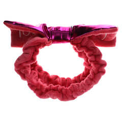 Double Dare, OMG! Reversible Mega Hair Band, Hot Pink Plush & Hot Pink Platinum, 1 Piece