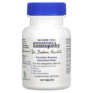 Dr. Barbara Hendel, Psoriasis, Eczema, Seborrhea Relief, 100 Tablets