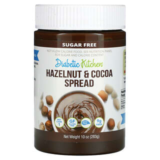 Diabetic Kitchen, Hazelnut & Cocoa Spread, 10 oz (283 g)
