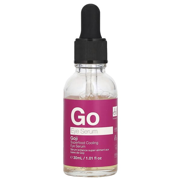 Dr. Botanicals, 구기자 슈퍼 푸드 쿨링 아이 세럼, 30ml(1.01fl oz)
