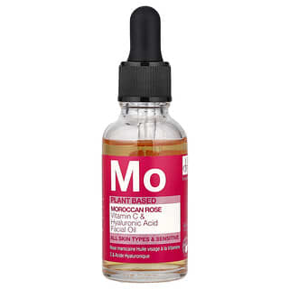 Dr. Botanicals, Moroccan Rose Vitamin C & Hyaluronic Acid Facial Oil, All Skin Types & Sensitive , 1.01 fl oz (30 ml)