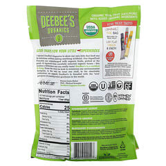 Deebee's Organic, Superfruit Freezie, Arômes variés, 10 barres, 40 ml chacune