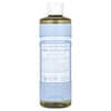 18-in-1 Hemp  Pure-Castile Soap, Baby Unscented, 16 fl oz (473 ml)
