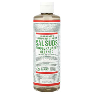 Dr. Bronner's, Sal Suds Biodegradable Cleaner, Siberian Fir & Spruce, 16 fl oz (473 ml)