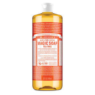 Dr. Bronner's, 18-in-1 Pure-Castile Magic Soap, Tea Tree, 32 fl oz (946 ml)