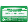 Pure Castile Bar Soap, All-One Hemp, Almond, 5 oz (140 g)