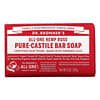 Pure Castile Bar Soap, All-One Hemp, Rose, 5 oz (140 g)