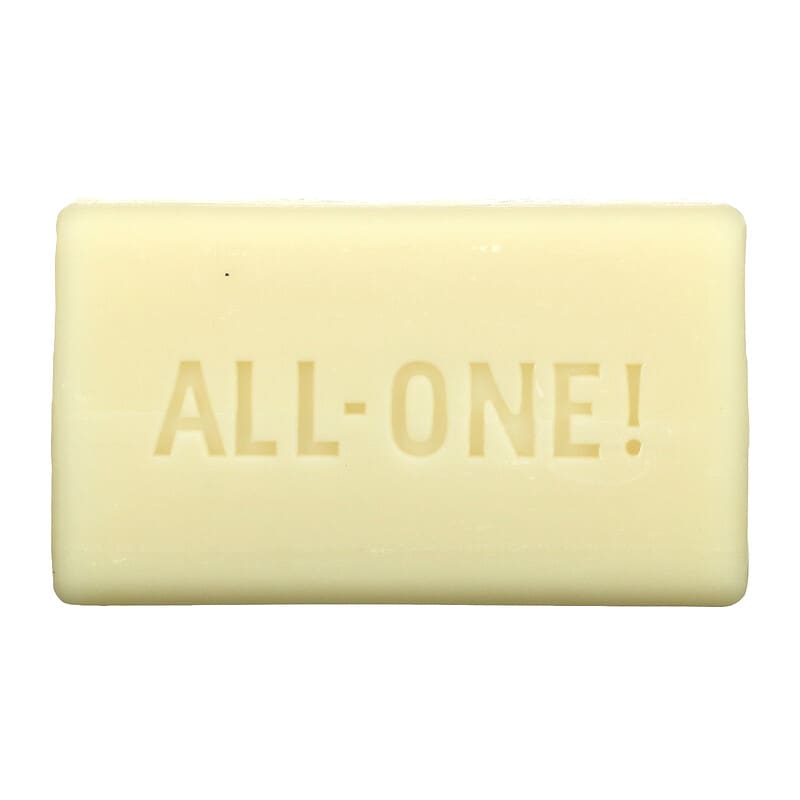 Dr. Bronner's All-One Hemp Rose Pure-Castile Bar Soap, 5 oz