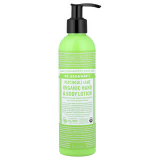 Dr. Bronner's, Bio-Hand- und Körperlotion, Patschuli-Limette, 237 ml (8 fl. oz.)