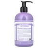 4-In-1 Organic Sugar Soap, For Face, Body, Hands & Hair, Lavender, 12 fl oz (355 ml)