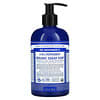4-in-1 Organic Sugar Soap, For Hands, Face, Body & Hair, Peppermint , 12 fl oz (355 ml)