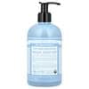4-In-1 Baby Unscented Organic Sugar Soap, For Hands, Face, Body & Hair, 12 fl oz (355 ml)
