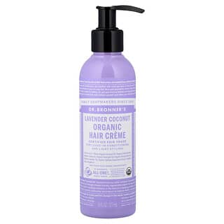 Dr. Bronner's, Organic Hair Creme, Lavender Coconut, 6 fl oz (177 ml)