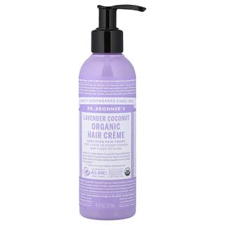 Dr. Bronner's, Organic Hair Creme, Lavender Coconut, 6 fl oz (177 ml)